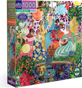 eeBoo: Garden Party Square Puzzle - 1000pc