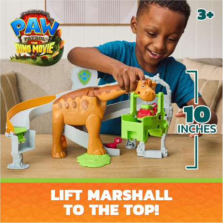 Paw Patrol: The Dino Movie - Lift & Race Dino Playset