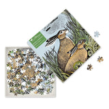Adult Jigsaw Puzzle Angela Harding: Rathlin Hares (500 pieces)