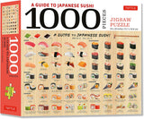 A Guide to Japanese Sushi - 1000 Piece Jigsaw Puzzle