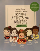 Little People, Big Dreams Inspiring Artist and Writers Gift Set