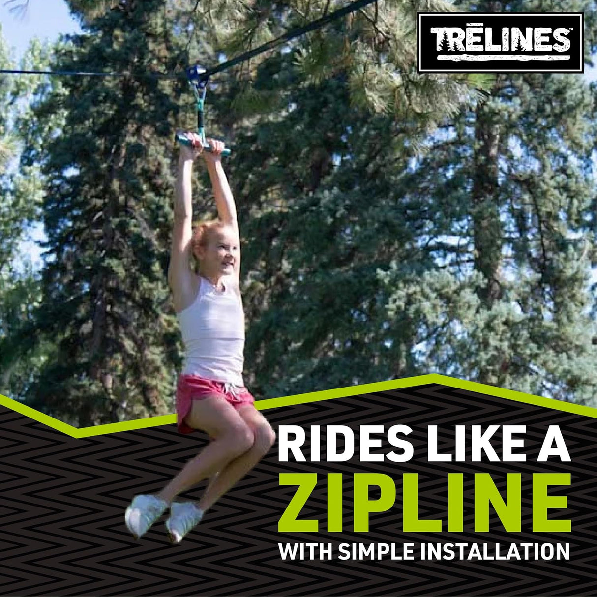Trelines: Roller Adventure Line - 11m