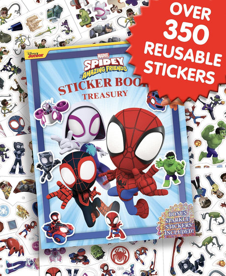 Sticker Book Treasury - Marvel Spidey & Friends