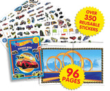 Sticker Book Treasury - Mattel Hot Wheels