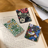 Galison William Morris Magnetic Bookmark Set