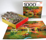 Autumn Foliage in Kyoto, Japan - 1000 Piece Jigsaw Puzzle