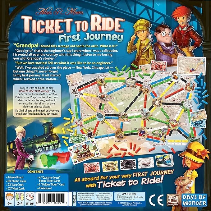 Ticket to Ride First Journey