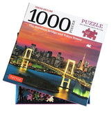 Tokyo Skyline and Rainbow Bridge - 1000 Piece Jigsaw Puzzle