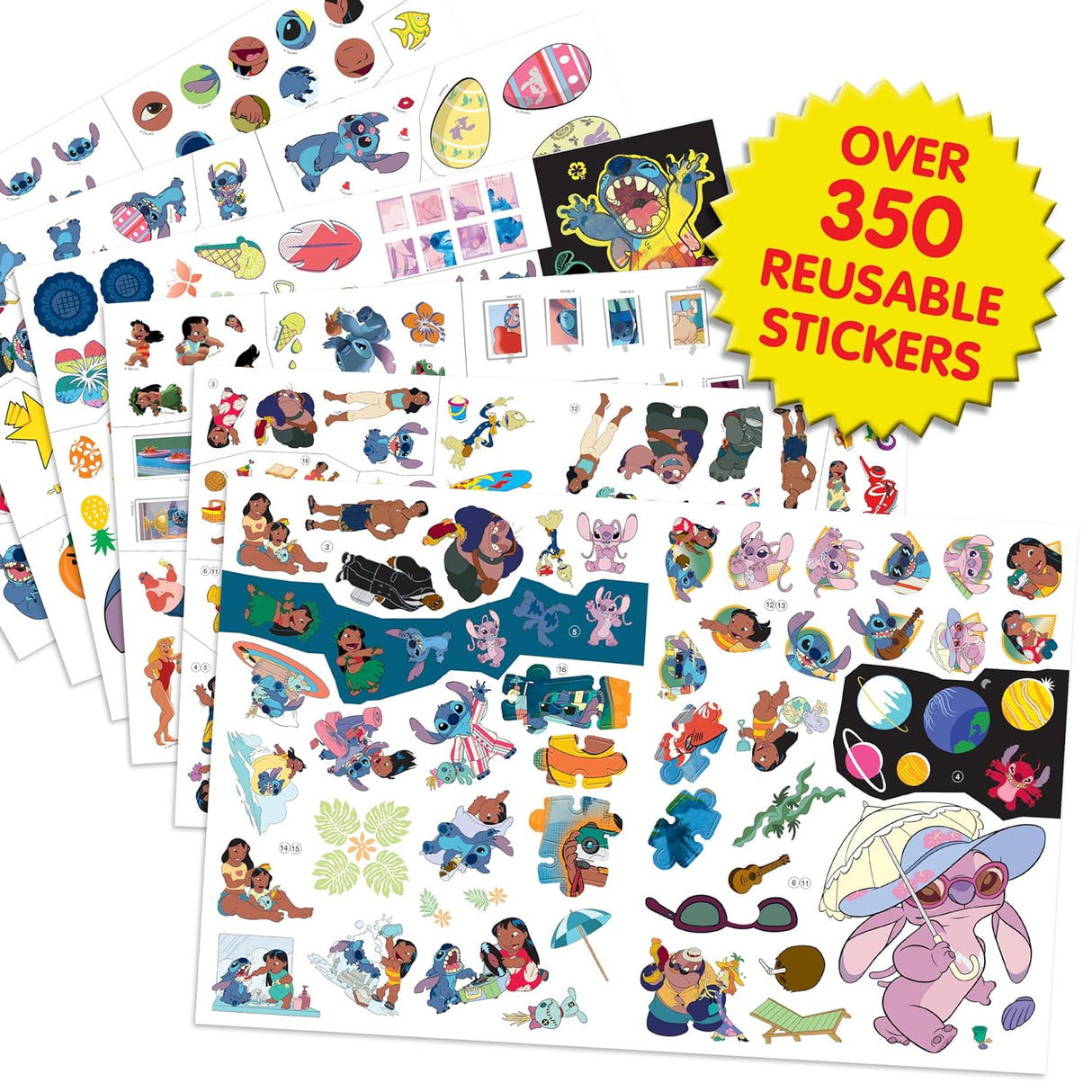Sticker Book Treasury - Disney Stitch
