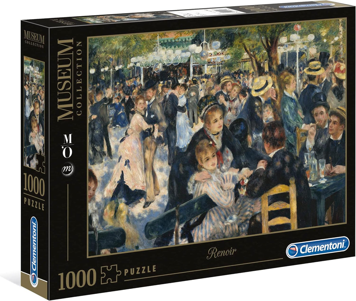 Clementoni Bal Du Moulin Renoir Jigsaw Puzzle - 1000 Piece - Museum Collection - (31412)