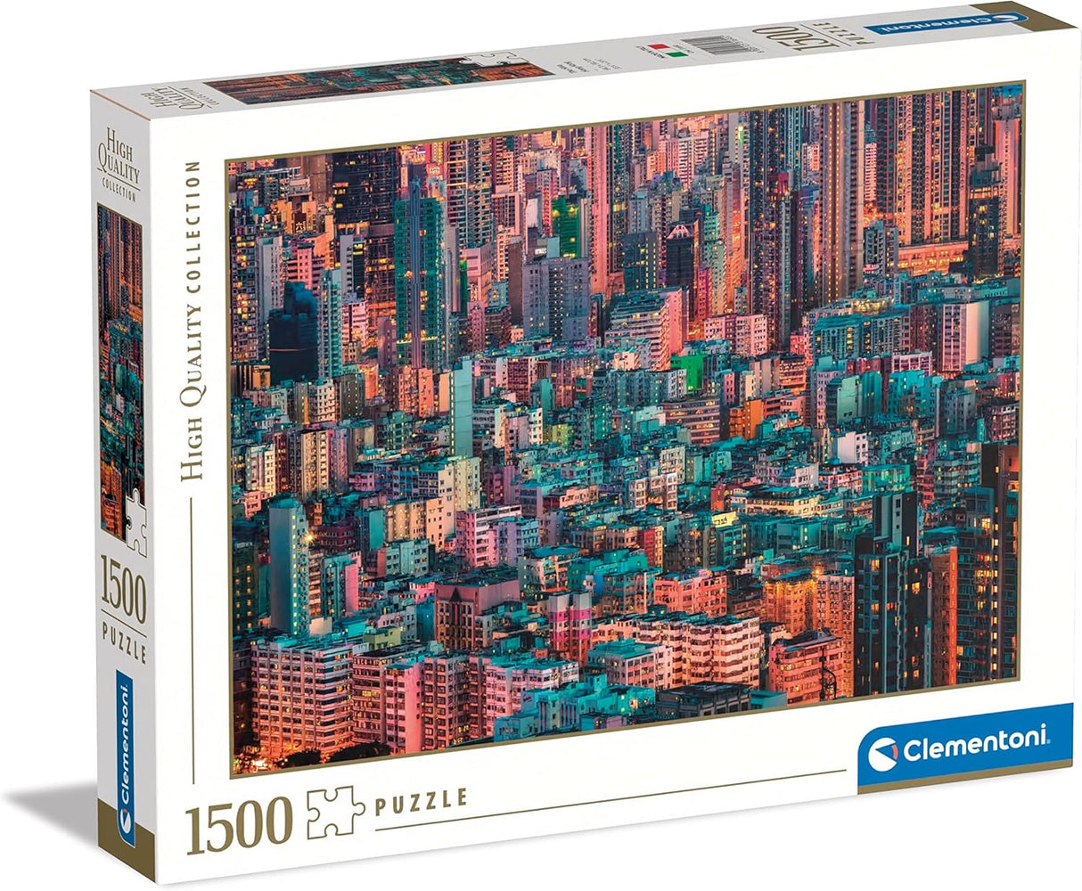 Clementoni The Hive Hong Kong Jigsaw Puzzle - 1500 Piece - High Quality Collection - (31692)