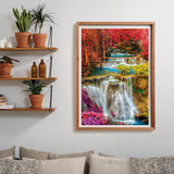 Clementoni Colourful Thai Falls Jigsaw Puzzle - 1000 Piece - High Quality Collection - (39821)