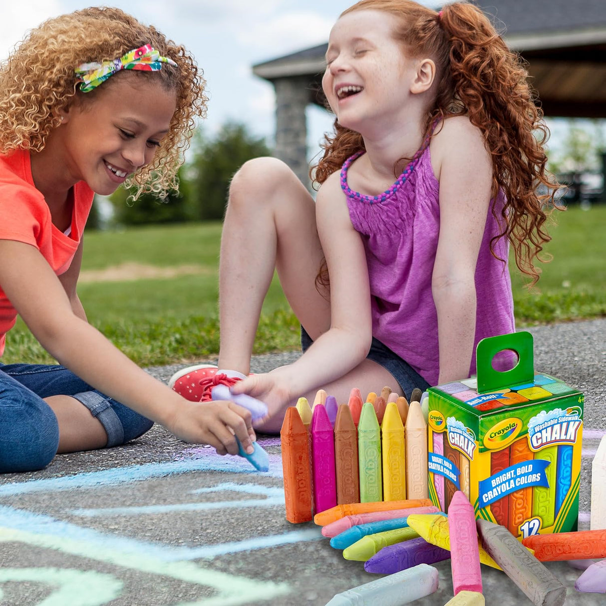 Crayola Chalk Sidewalk 12 Pack