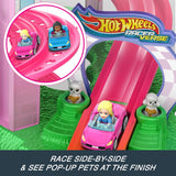 Hot Wheels: Barbie - Spiral Race Track Set