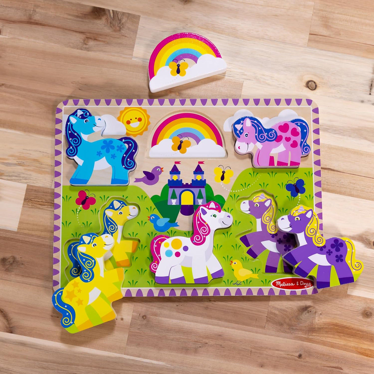 Melissa & Doug - Unicorn Chunky Puzzle
