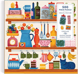 Galison Kitchen Essentials Jigsaw Puzzle - 500 Piece