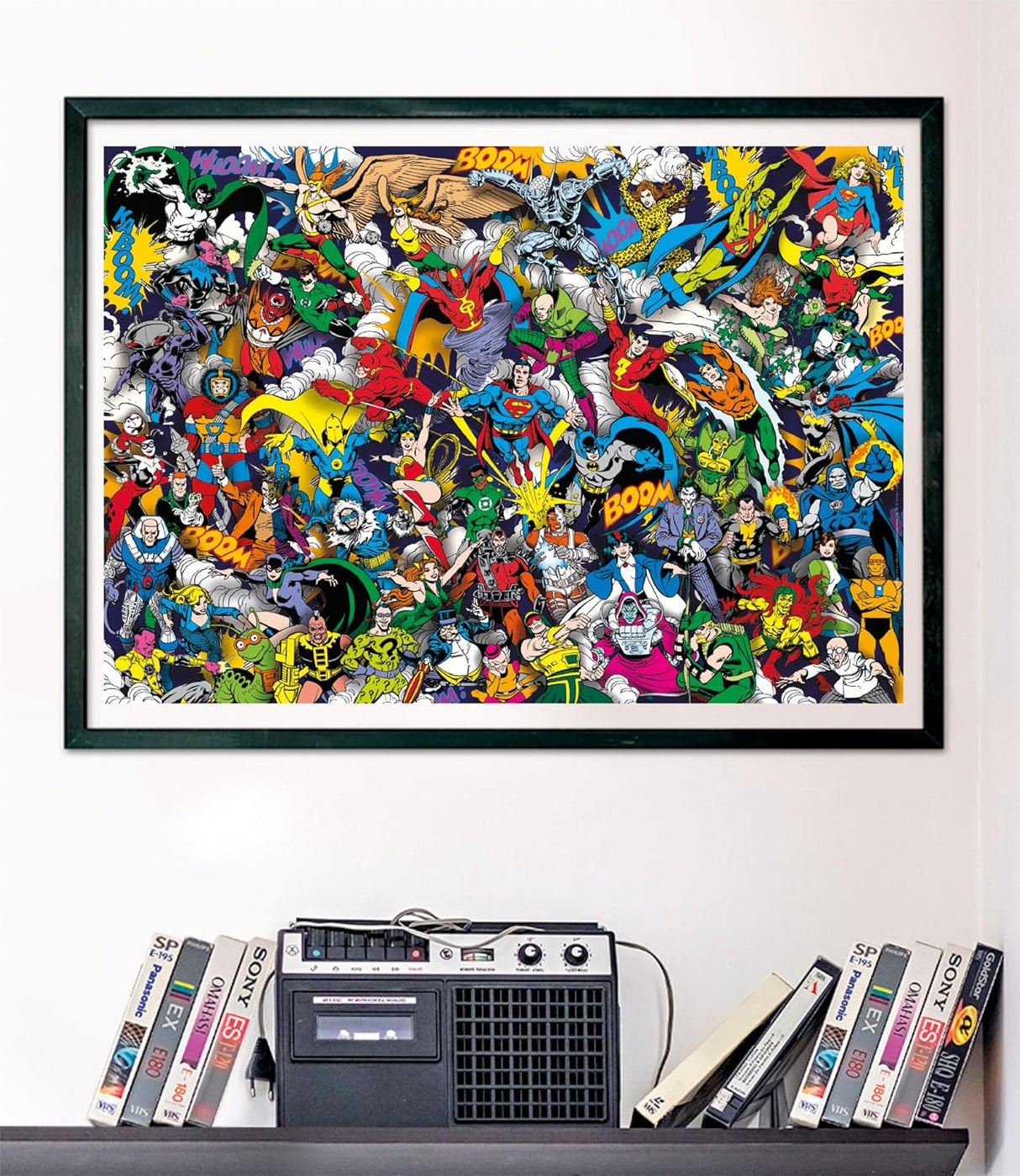 Clementoni DC Comics Jigsaw Puzzle - 1000 Piece - Impossible Collection - (39863)