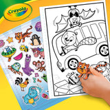 Crayola Alpha Pets Coloring Book With Stickers 96 Pages