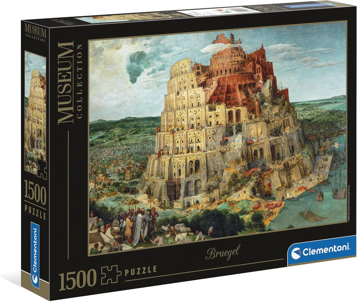 Clementoni Babel Tower Jigsaw Puzzle - 1500 Piece - Museum Collection - (31691)