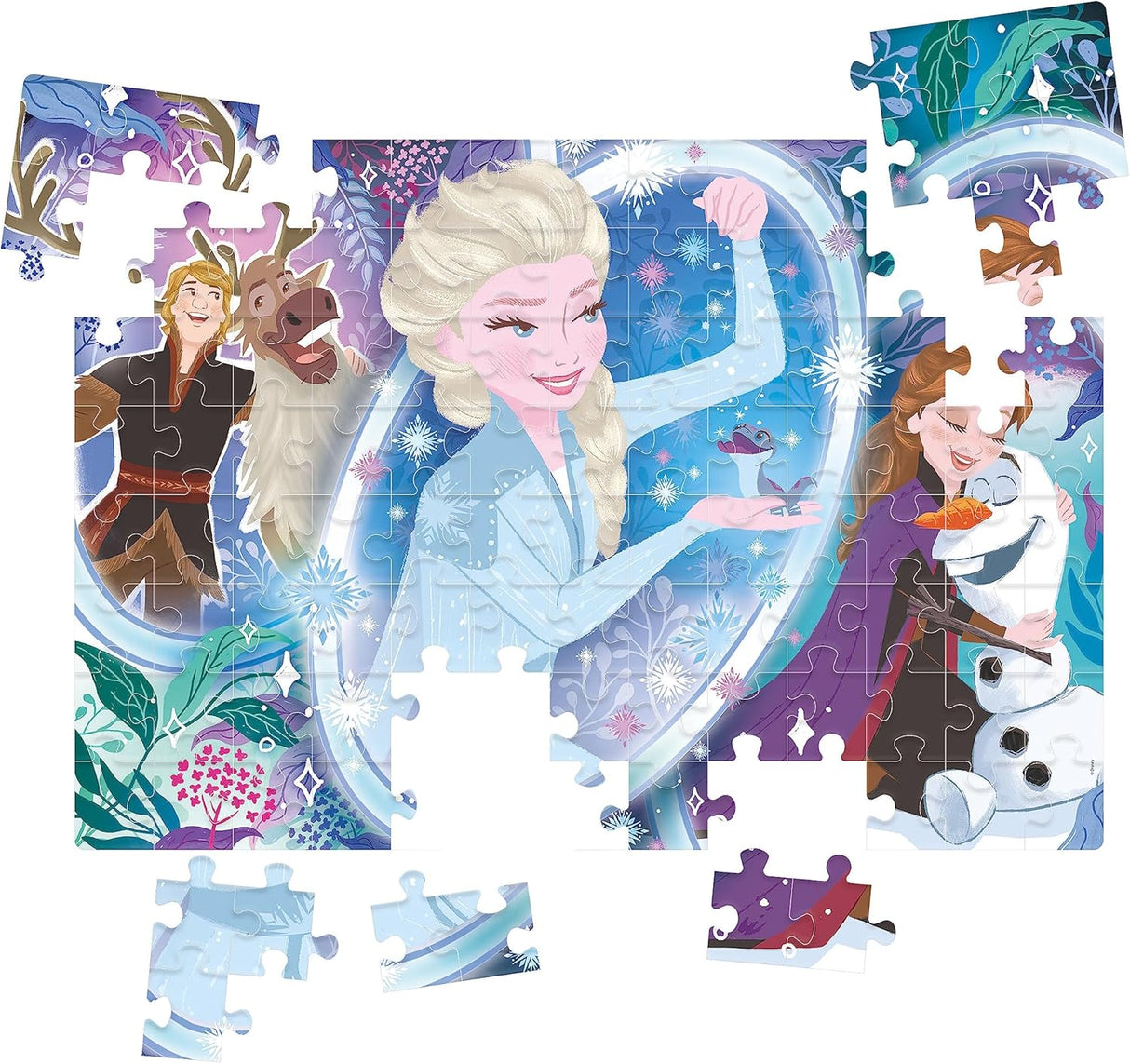 Clementoni Disney Frozen 2 Jigsaw Puzzle -104 Piece - Supercolor - (25737)
