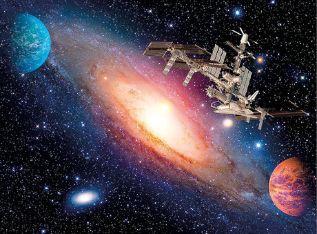 Clementoni International Space Station Jigsaw Puzzle - 500 Piece - High Quality Collection - (35075)