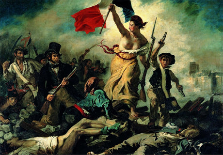 Clementoni Delacroix's Liberty Leading the People Jigsaw Puzzle - 1000 Piece - Museum Collection - (39549)