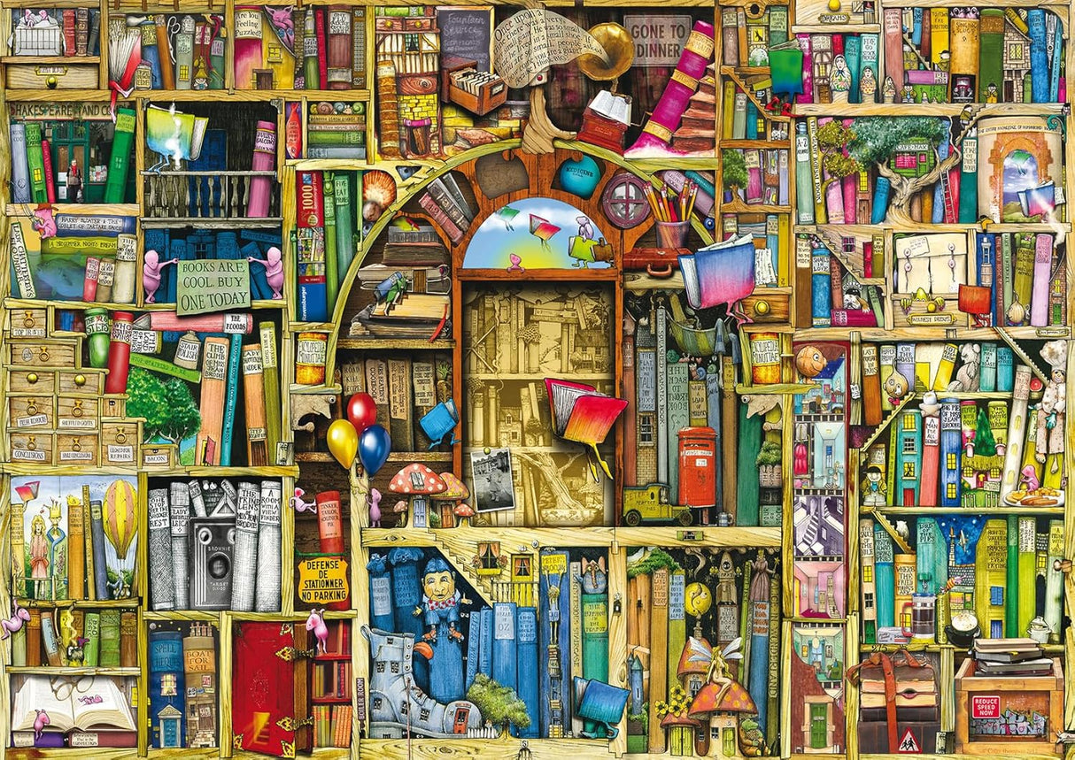 Ravensburger - The Bizarre Bookshop No 2 Puzzle - 1000 Piece