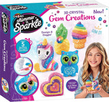 Shimmer 'n Sparkle 3D Crystal Gem Creations Deluxe Set