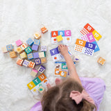 Melissa & Doug: Ms. Rachel Wooden Learning Blocks + Activity Cards