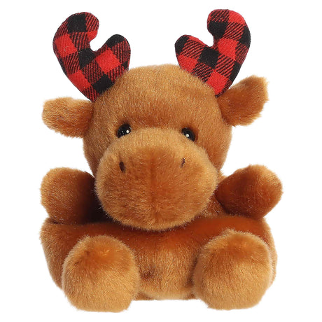 Palm Pals Plush - Clove Plaid Moose