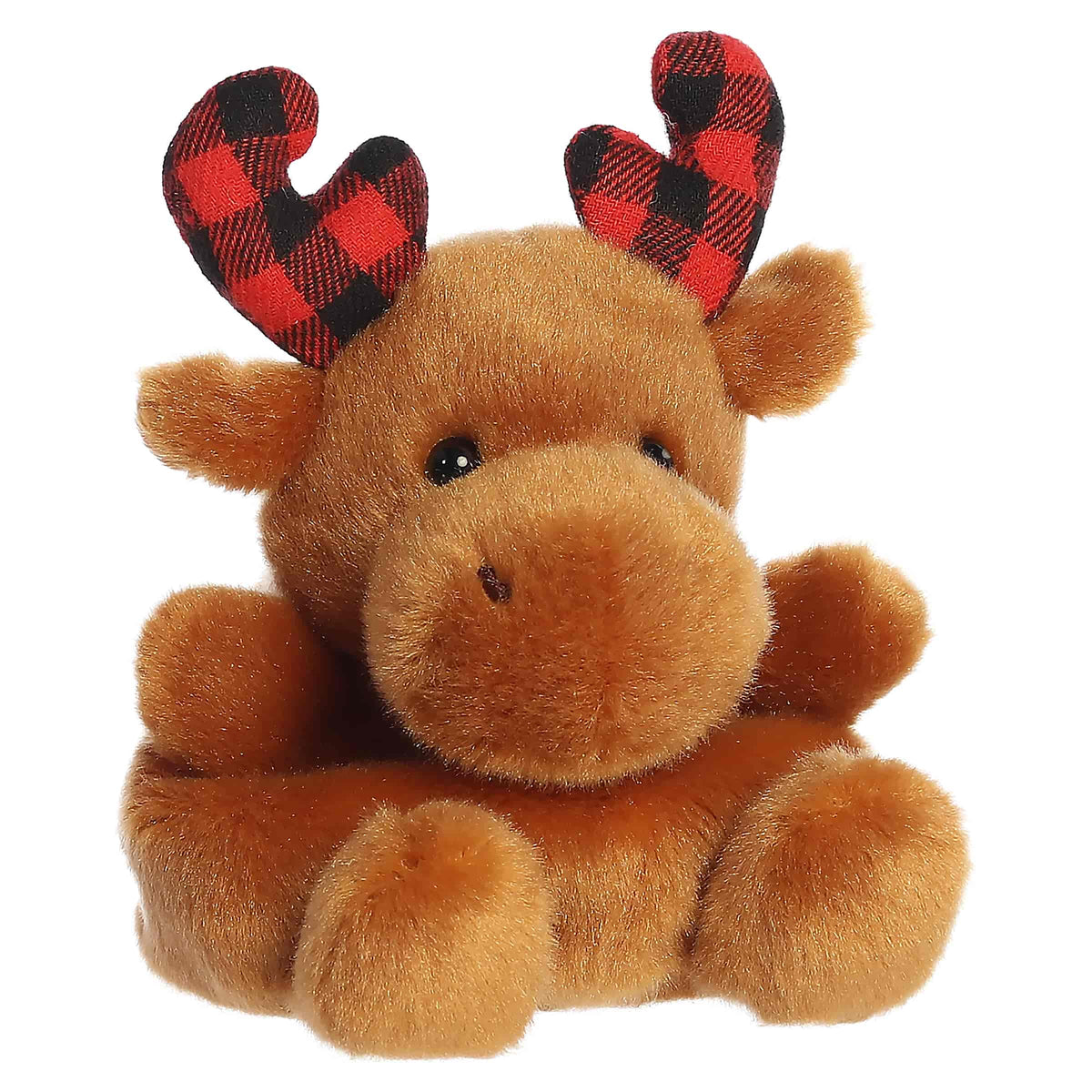 Palm Pals Plush - Clove Plaid Moose