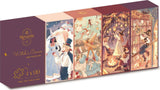 Reverie Puzzles: Witch's Coven 4 x 99 Piece Mini Puzzle Set