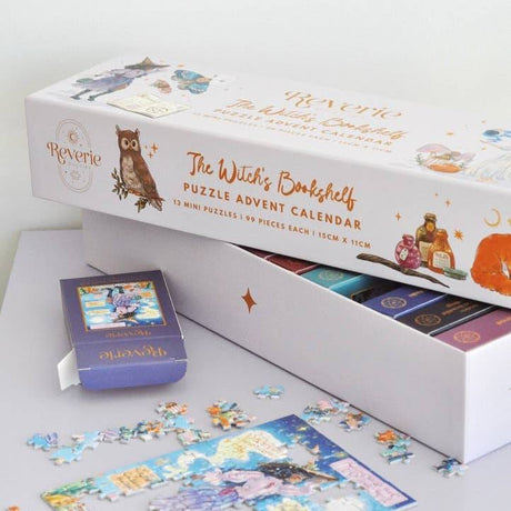 Reverie Puzzles: The Witch's Bookshelf Puzzle Advent Calendar