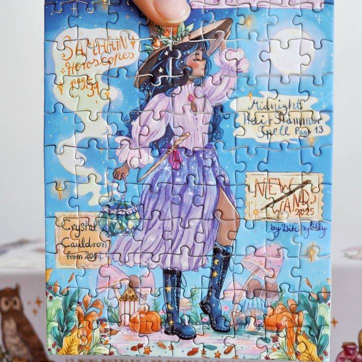 Reverie Puzzles: The Witch's Bookshelf Puzzle Advent Calendar