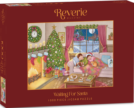 Reverie Puzzles: Waiting For Santa Jigsaw Puzzle (1000 Pieces)
