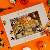 Reverie Puzzles: Pumpkin Bookstore Jigsaw Puzzle - 1000 Pieces