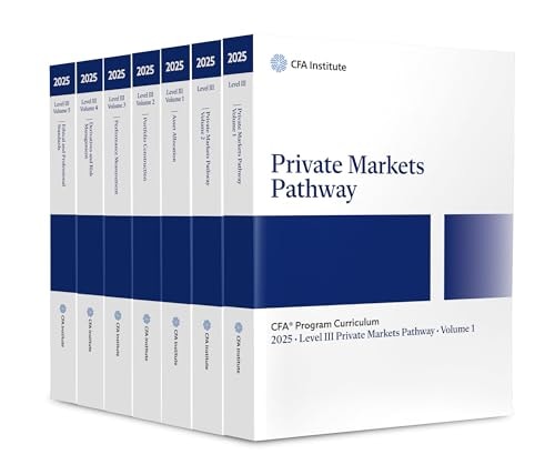 2025 CFA Program Curriculum Level III Private Markets Pathway Box Set