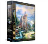 Harlington Thomas Kinkade PQ Guardian Castle 1000 pieces