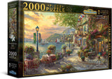 Harlington Thomas Kinkade PQ French Riviera Caf 2000 pieces