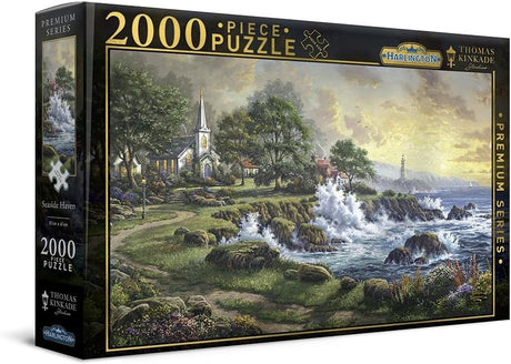 Harlington Thomas Kinkade PQ Seaside Haven 2000 pieces