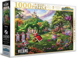 Harlington Thomas Kinkade Disney: Queen of Hearts - 1000 Piece Puzzle