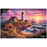 Puzzle Master 1000pc Puzzle - Lighthouse Coast - Augmented Reality Edition