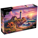 Puzzle Master 1000pc Puzzle - Lighthouse Coast - Augmented Reality Edition