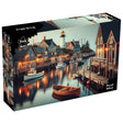 Puzzle Master 1000pc Puzzle - Private Wharf - Augmented Reality Edition