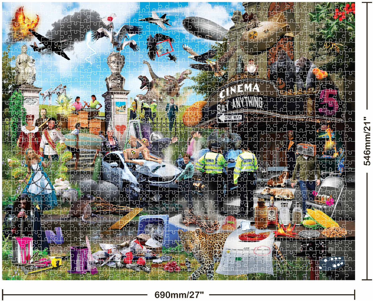 Mindbogglers 1000pc Jigsaw Music