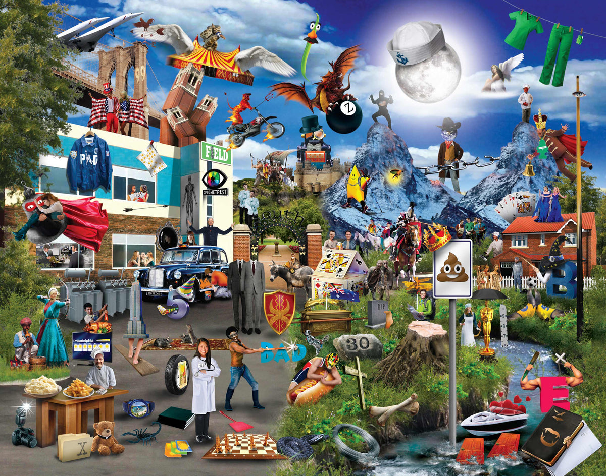 Mindbogglers 1000pc Jigsaw TV Shows