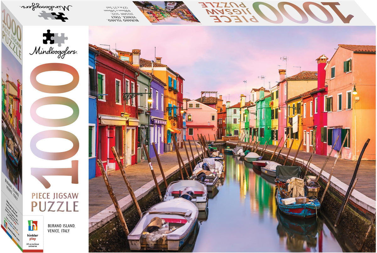 Mindbogglers 1000pc Burano Island Venice Italy