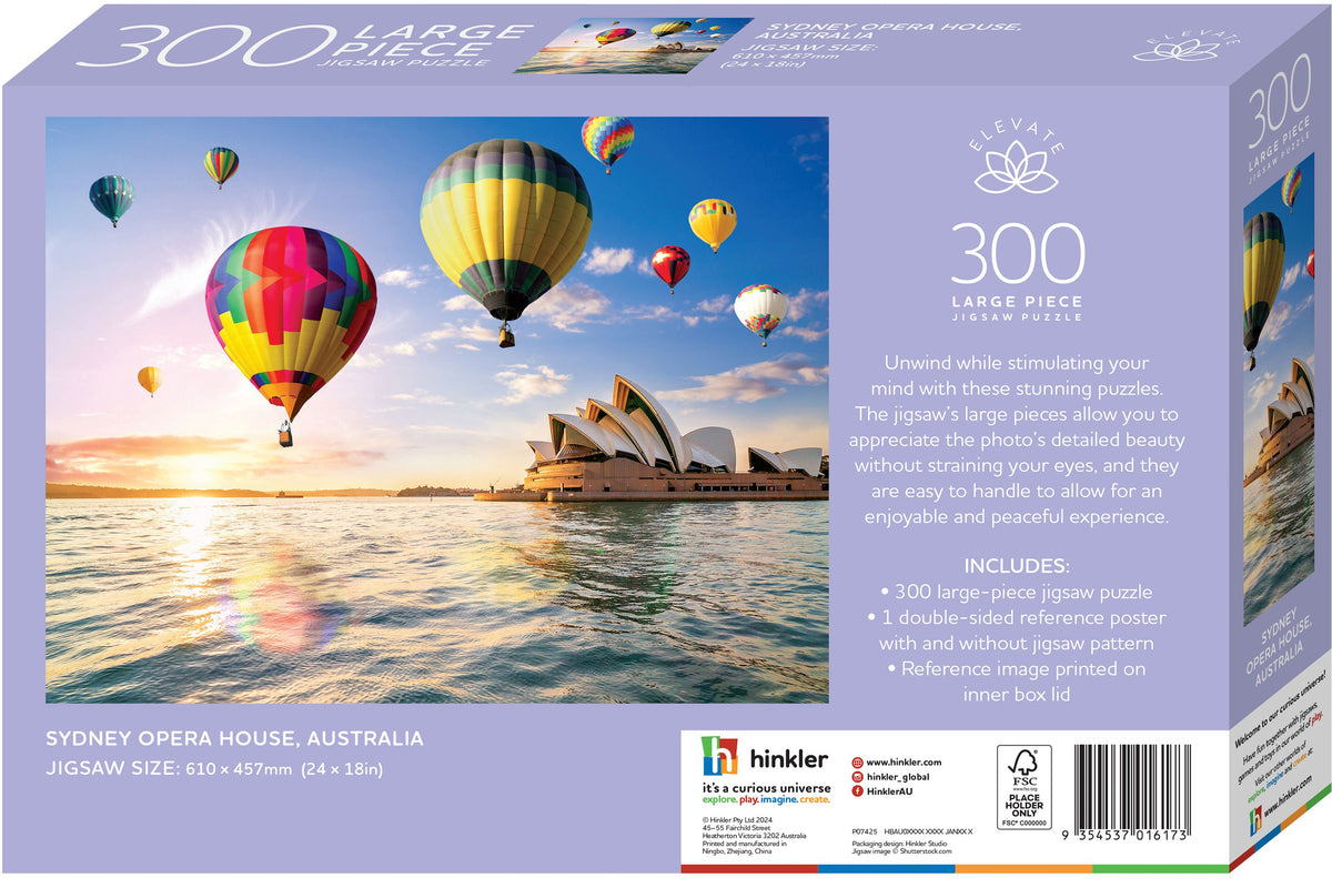 Hinkler: Elevate 300 Piece Puzzle - Sydney Opera House