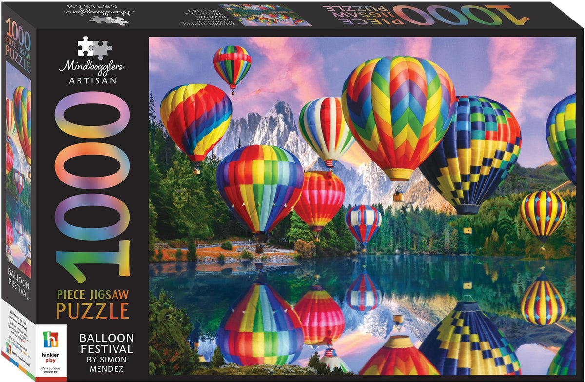 Mindbogglers Artisan 1000pc Jigsaw Balloon Festival