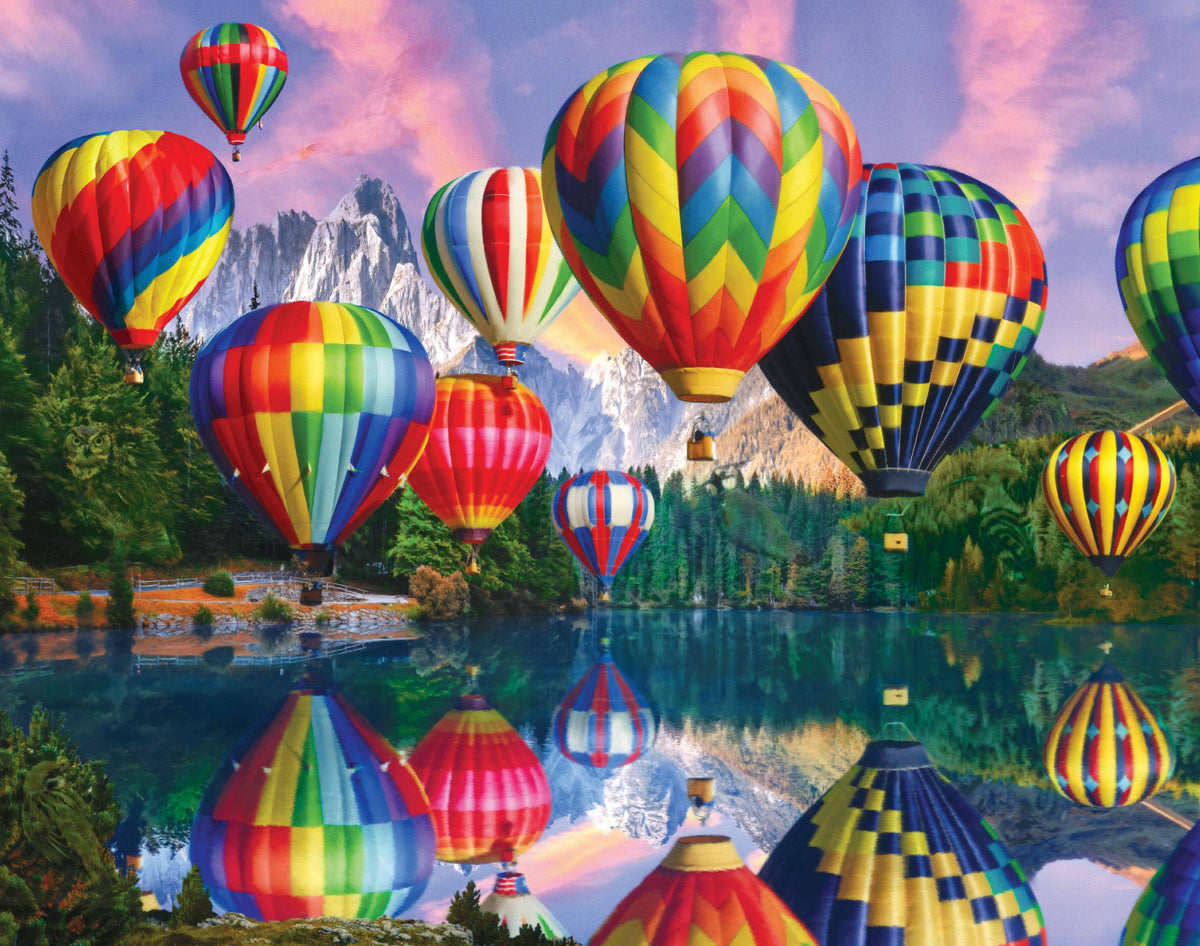 Mindbogglers Artisan 1000pc Jigsaw Balloon Festival